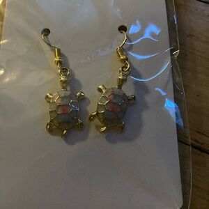 Sea Turtle Earrings.